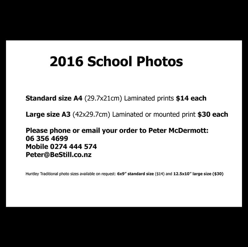 School Photos 2016